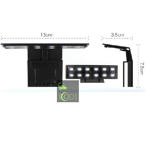 Đèn bể cá Neo-Helios Flat Nano S3 S3 Plus -  Đèn Bể Cá Led Kẹp Ánh Sáng Trắng Và Đổi Màu