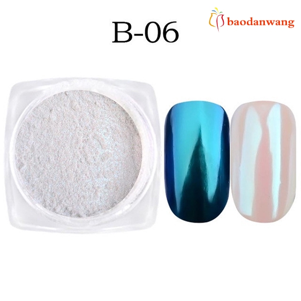 [Hàng mới về] Bột kim tuyến tráng gương trang trí móng tay