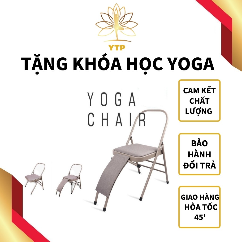 Ghế Hỗ Trợ Trị Liệu Yoga Đa Năng, Tập Thể Dục Tại Nhà Có Giá Đỡ, Chất Liệu Cao Cấp Thép Không Rỉ, ONEFFIT Ghế Trị Liệu