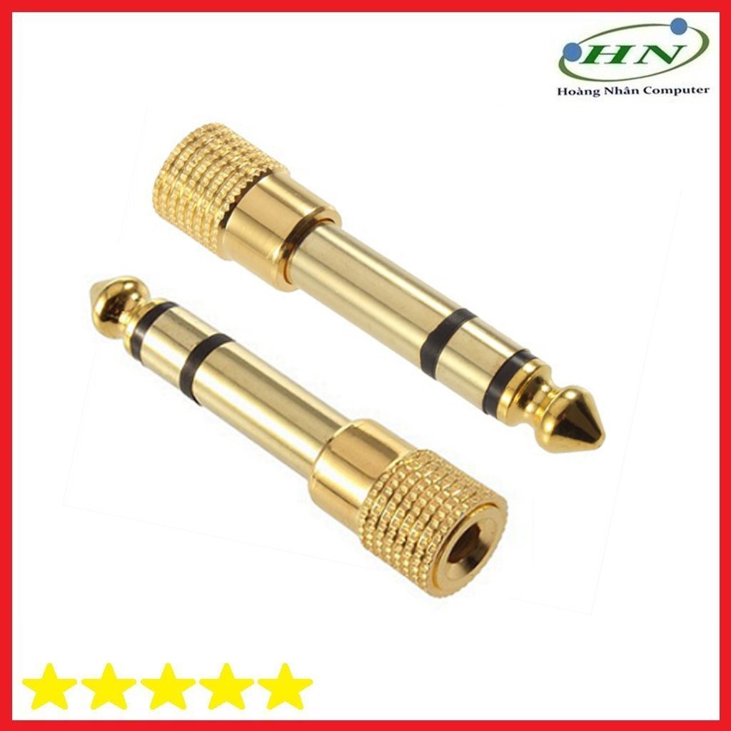 Đầu jack chuyển đổi âm thanh từ cổng 6.5mm đực sang cổng 3.5mm cái-J2