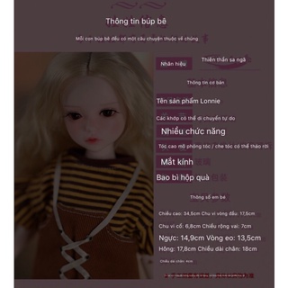 🎀[ORDER + KÈM ẢNH THẬT] Búp bê bjd 1/6 True Love - Lonnie