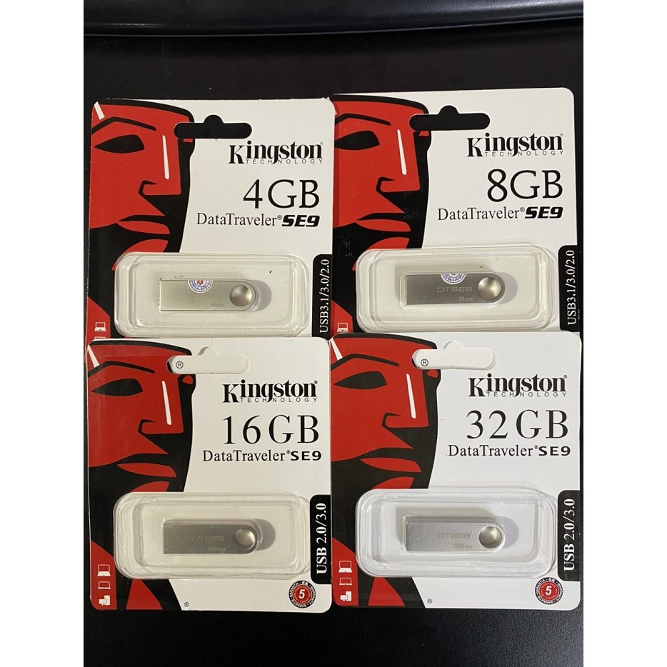 USB Kingston SE9 4GB 8GB 16GB 32GB 64GB Chống Nước