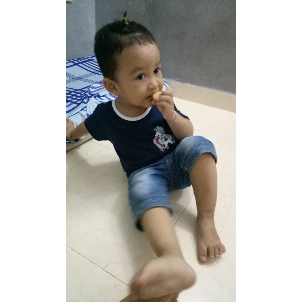 Set 5 bộ thể thao cộc tay cotton 2 chiều từ 3-14kg