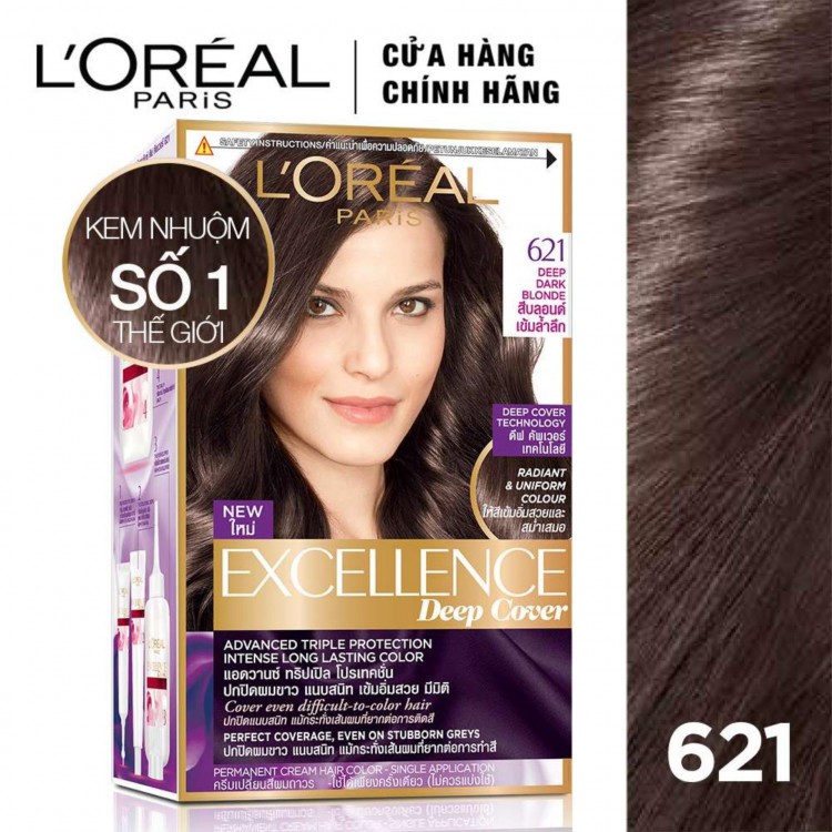 Kem Nhuộm Tóc Phủ Bạc L'Oreal 172ml