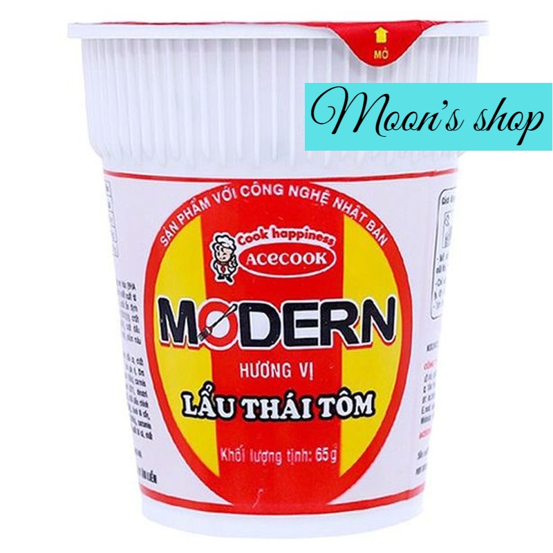 Mì ly lẻ Modern lẩu thái tôm 65g