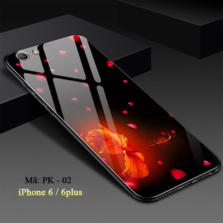 Ốp Iphone 6sPlus - Ốp lưng kính cường lực Iphone 6 Plus