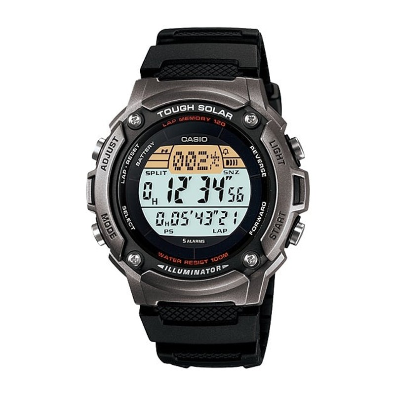 Đồng Hồ Nam Dây Nhựa Casio W-S200H-1AVDF