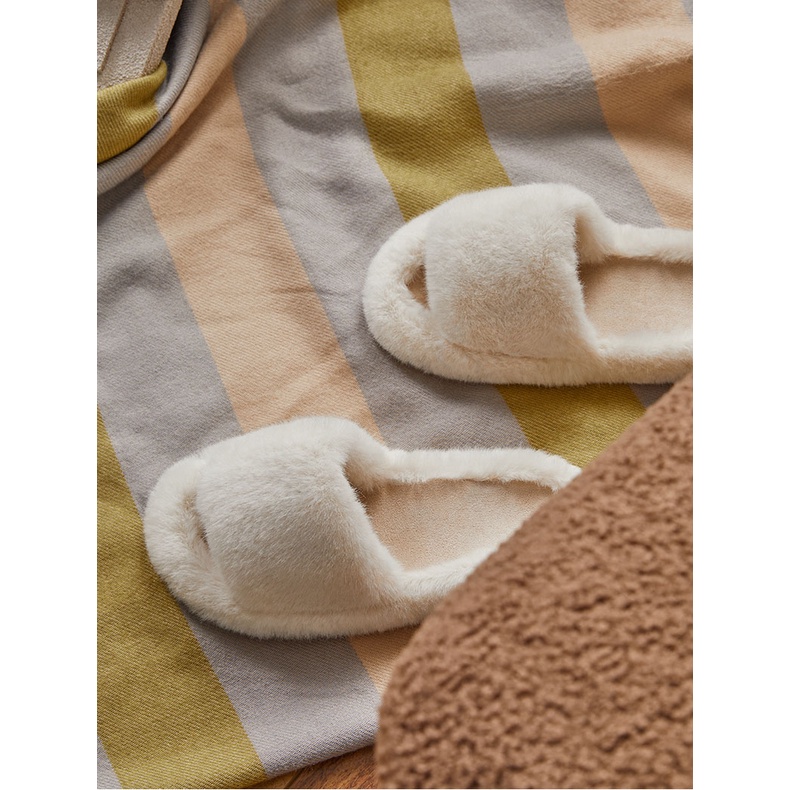 Dép bông đi trong nhà POSEE PS6202/ 6203 chống trượt hình mèo dễ thương thời trang thu đông 2022