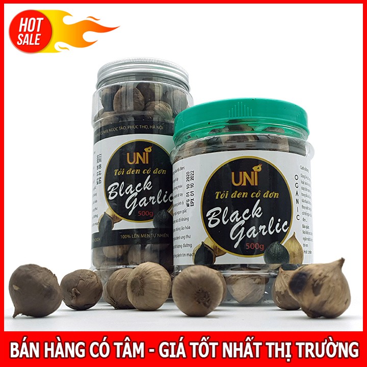 Tỏi đen 🧄 Tỏi đen cô đơn UNI 🧄 Quà biếu độc đáo tốt cho sức khỏe dịp tết 2021