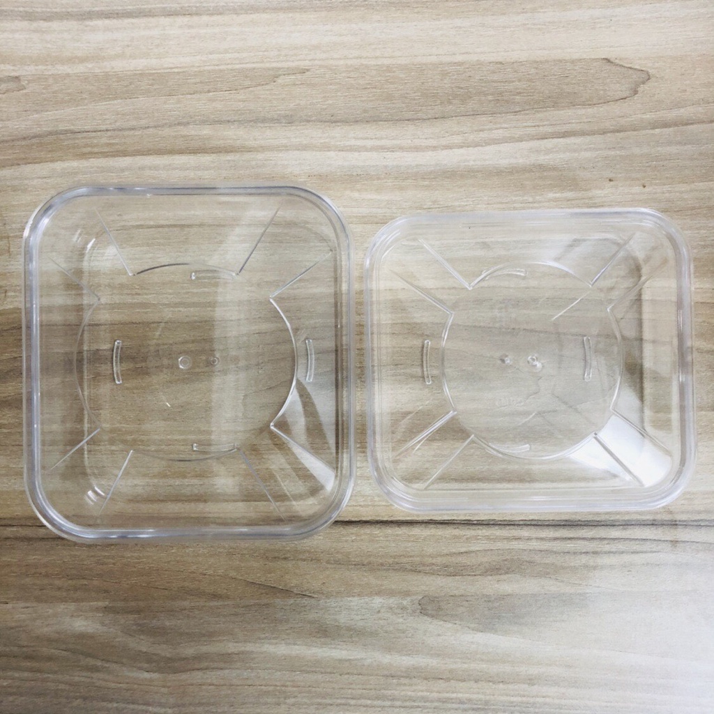 Hộp Nhựa Vuông Màu Trắng Trơn Đựng Yến Sào 100g/50g/ Siêu Bền Đẹp