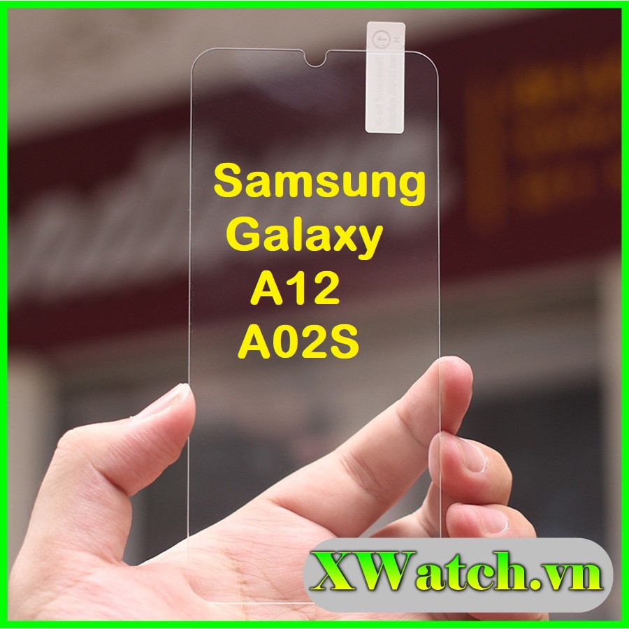 Kính cường lực Samsung Galaxy A13 A23 A33 A73 A03 A53 S21 FE M32 A22 A03S M62 A12 A02S A02 M02 A32 A52 A72  (trong suốt)