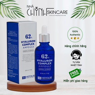 Tinh chất cấp ẩm, phục hồi da hyaluron complex ampoule 62% histolab - 50ml - nhà chinh skincare