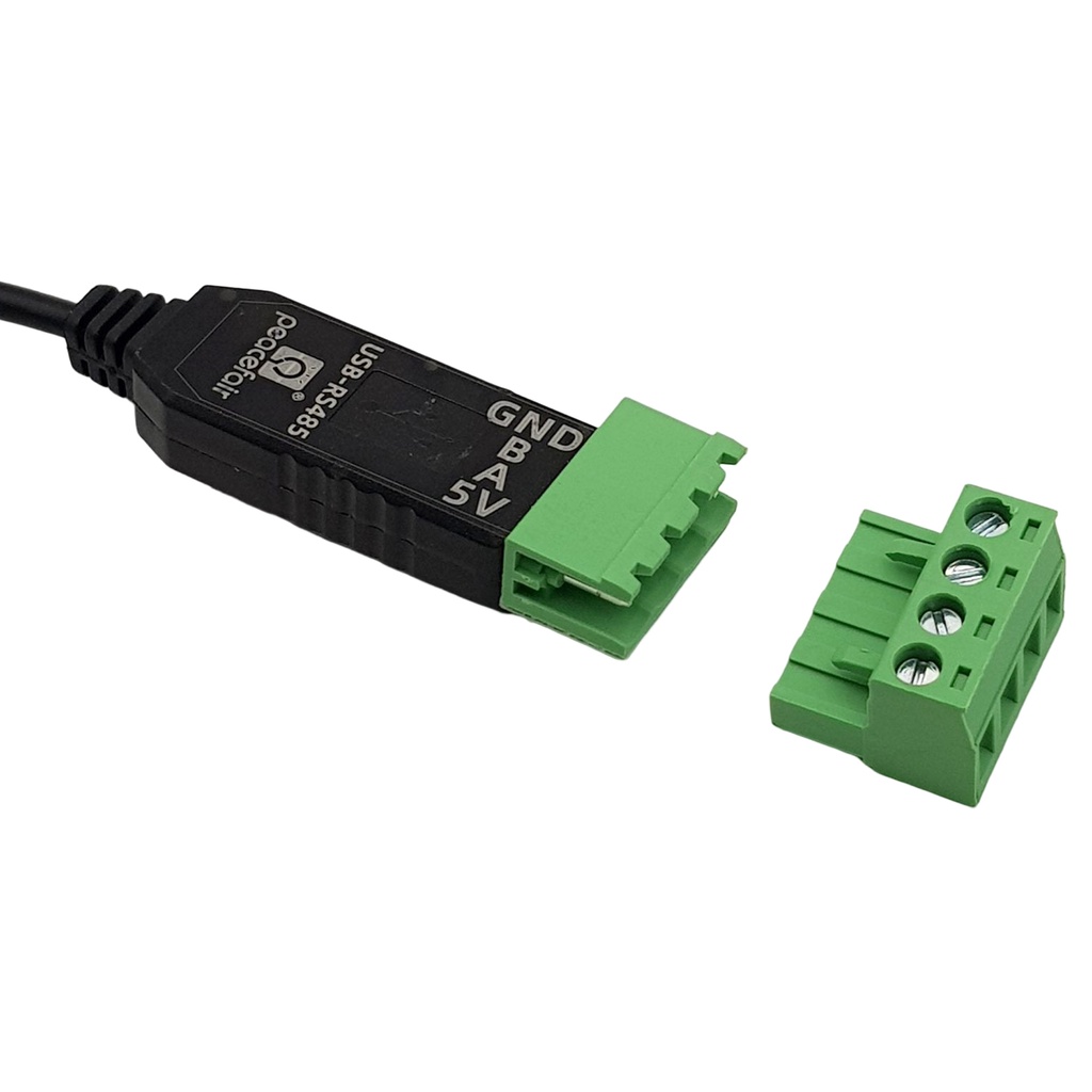 Cáp chuyển đổi giao tiếp RS485 sang USB Peacefair, USB to RS485