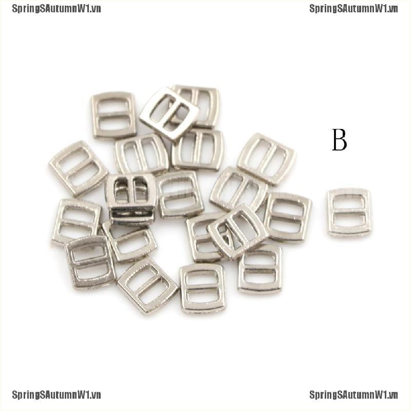 [Spring] 10pcs Mini Metal Buckle DIY Doll Dress Patchwork Handmade Craft Sewing Accessories [VN]