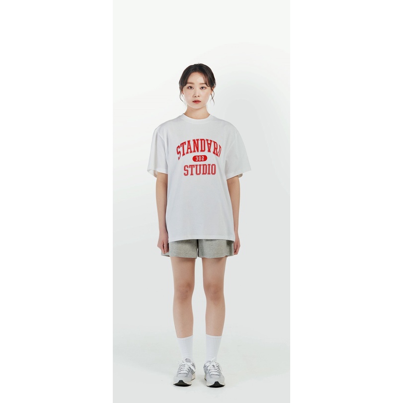 Áo thun tay lỡ COTTON CvC STREETSTANDAR STUDIO dáng unisex NAM NỮ form châu á phong cách HIP HOP Hàn Quốc