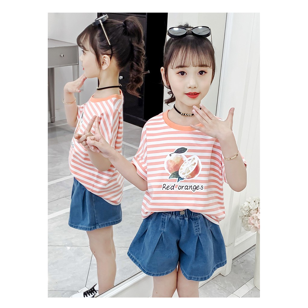 Áo phông bé gái size đai từ 20 -50kg