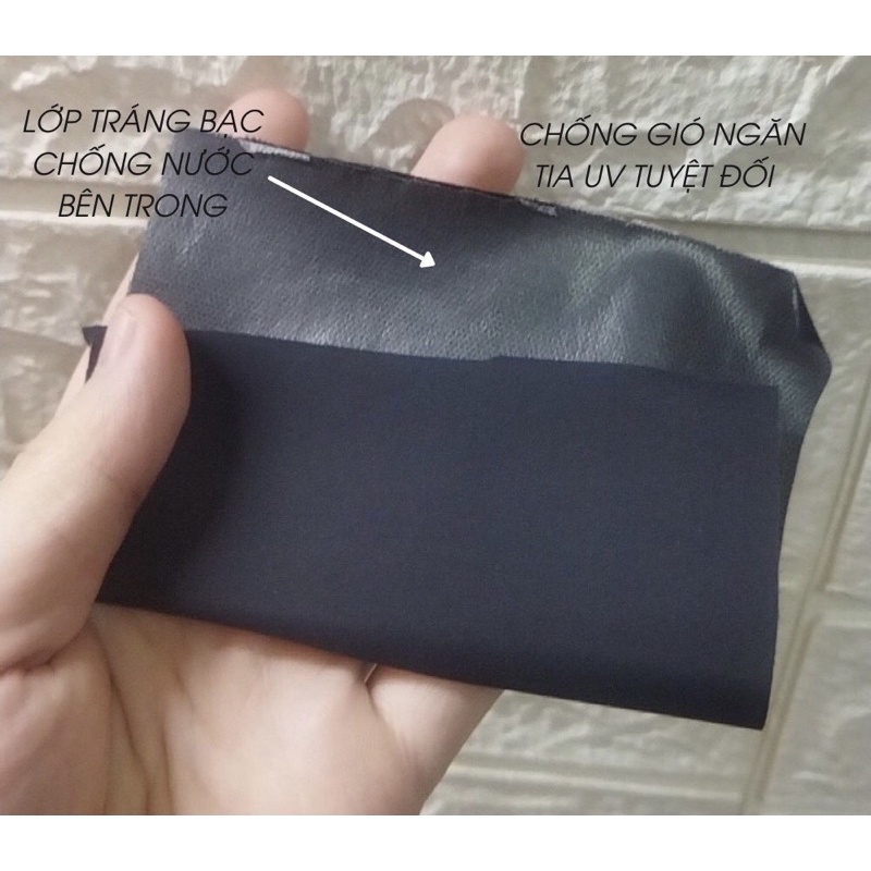 Áo khoác gió cao cấp 2 lớp, chất gió tráng bạc, chống nước,chống gió, ngăn tia UV tuyệt đối