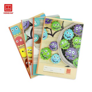 Vở 4 ô ly Hồng Hà 200 trang School Monster (0588)