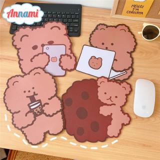Tấm Lót Chuột Máy Tính Họa Tiết Gấu Dễ Thương Tiện Lợi