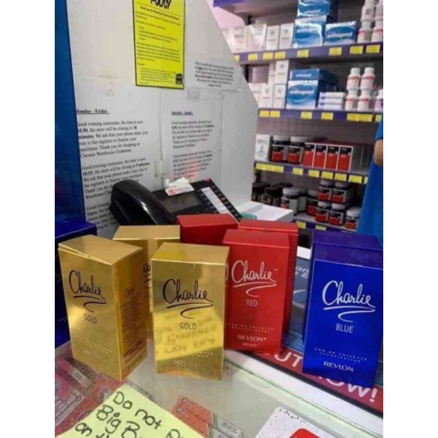 Free Ship Nước hoa Charlie Gold Revlon 100ml  bill Úc hàng vợt sale