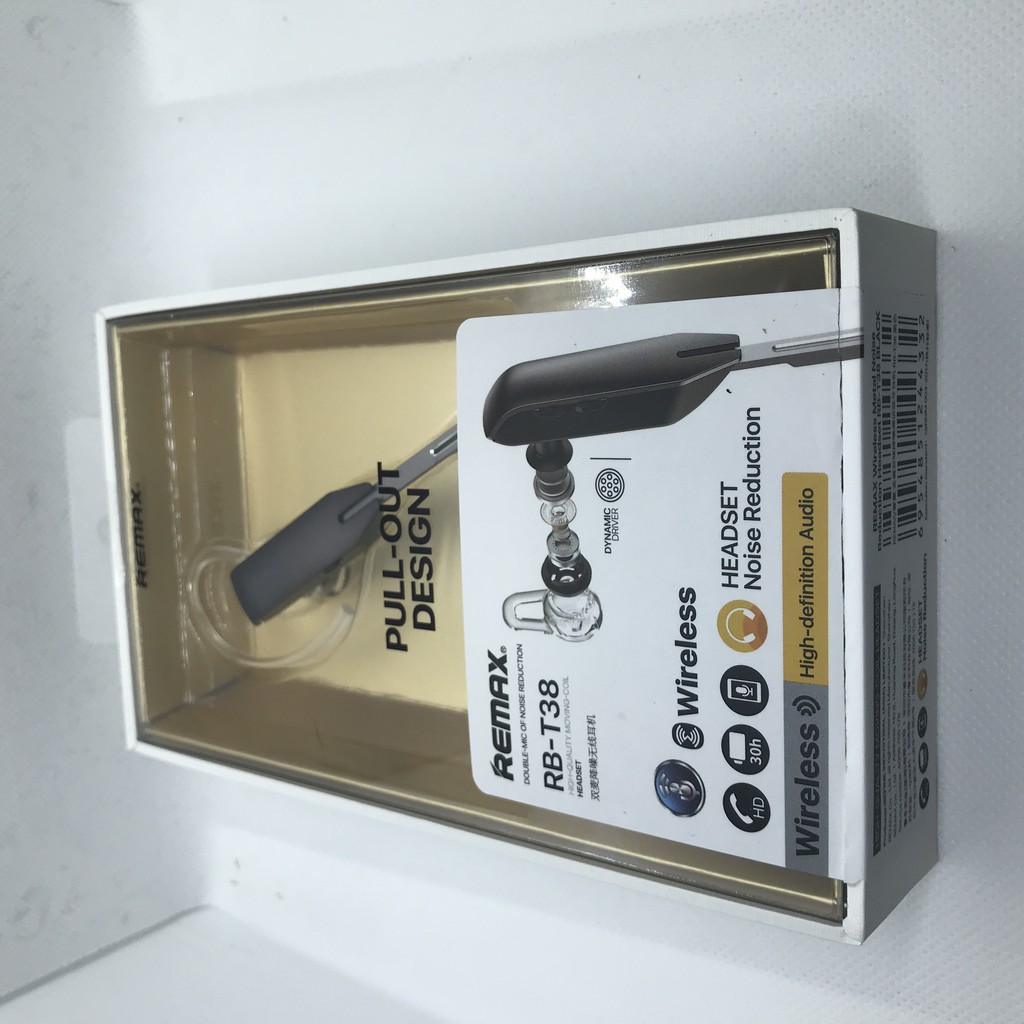 Tai nghe Bluetooth nhét tai Remax RB-T38 V5.0, chống ồn 85%, chống nước IPX4 - Hàng Chính Hãng | BigBuy360 - bigbuy360.vn
