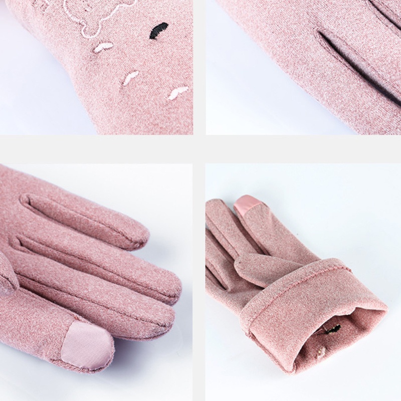 Găng Tay Lái Xe Một Lớp Chống Gió Cảm Ứng Chất Lượng Cao