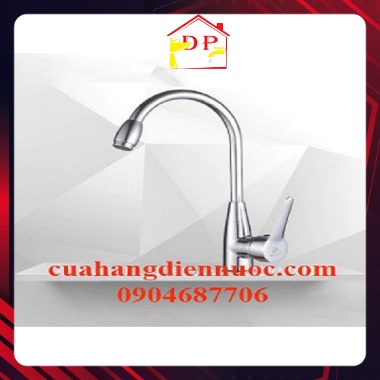 Vòi Chậu Rửa Bát Nóng Lạnh VRB04 tặng đôi dây cấp nước inox