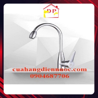 Vòi Chậu Rửa Bát Nóng Lạnh VRB04 tặng đôi dây cấp nước inox