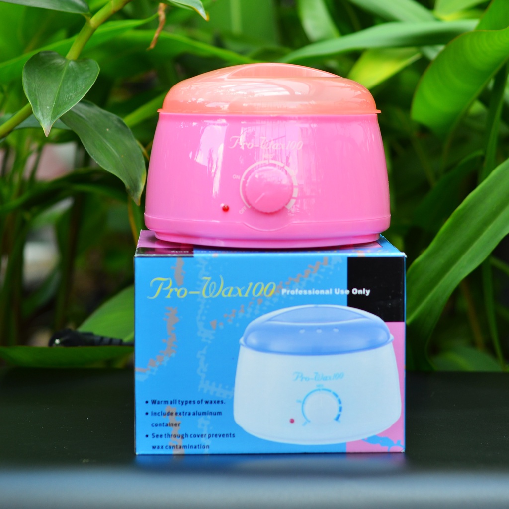 Nồi nấu sáp nóng chảy 💓Tặng kèm que lấy sáp 💓 Nồi đun sáp wax lông wax100