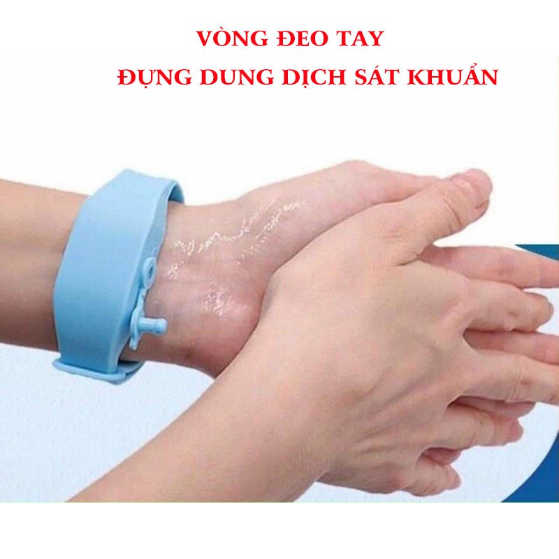 Vòng Đeo Tay Sát Khuẩn, Rửa Tay Nhanh, vệ sinh tay tiện lợi mọi lúc mọi nơi, chung tay đẩy lùi đại dịch