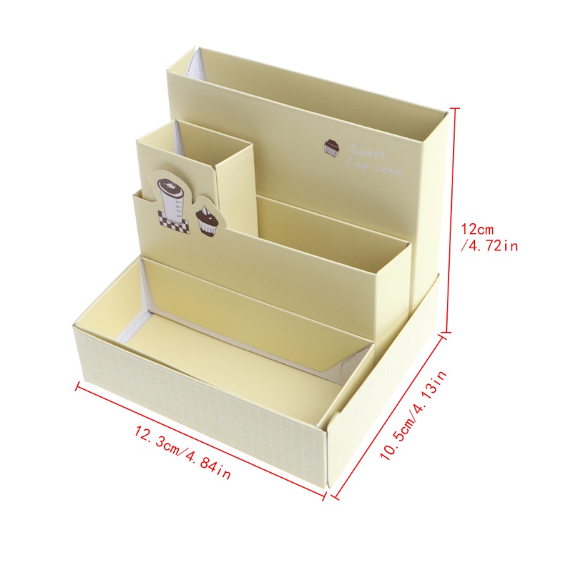 Hộp Giấy Đựng Đồ Trang Điểm Để Bàn Diy
