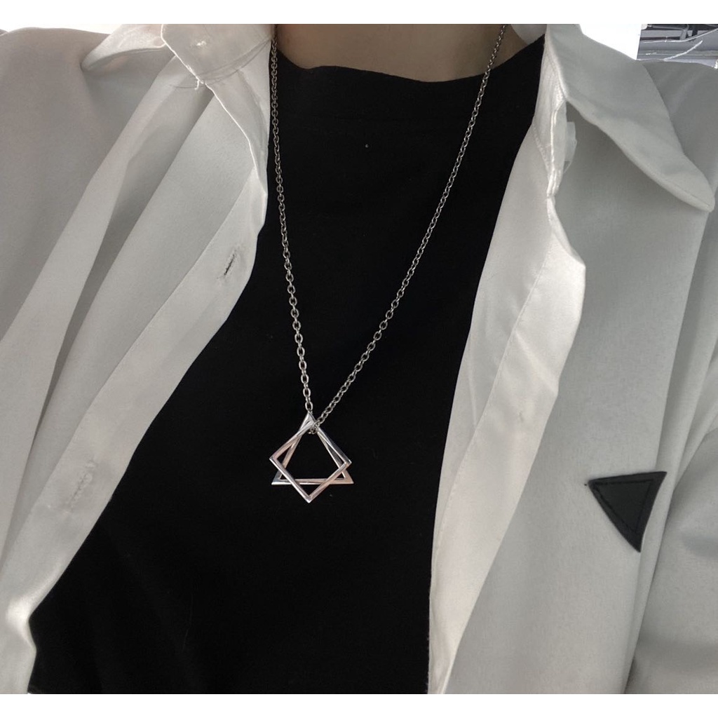 Vòng Cổ Doe68 Màu Bạc - Dây Chuyền Doe68 Chain Titan Cao Cấp Không Gỉ - Hunder Store - Doe68 Chain