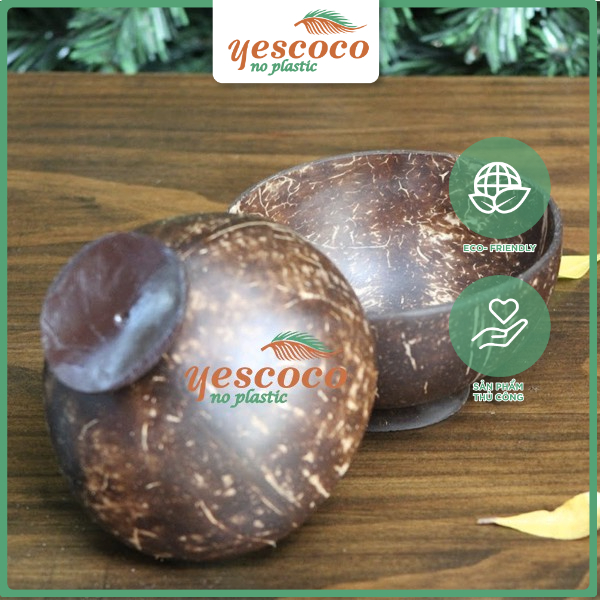 Bát Gáo Dừa Có Đế| YESCOCO XƯỞNG SẢN XUẤT