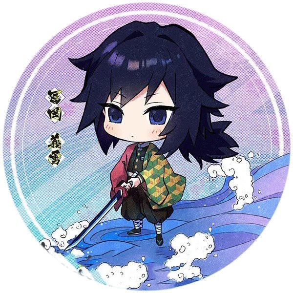 Combo 13 huy hiệu cài áo IN HÌNH KImetsu no Yaiba Thanh gươm diệt quỷ anime chibi dễ thương tiện lợi