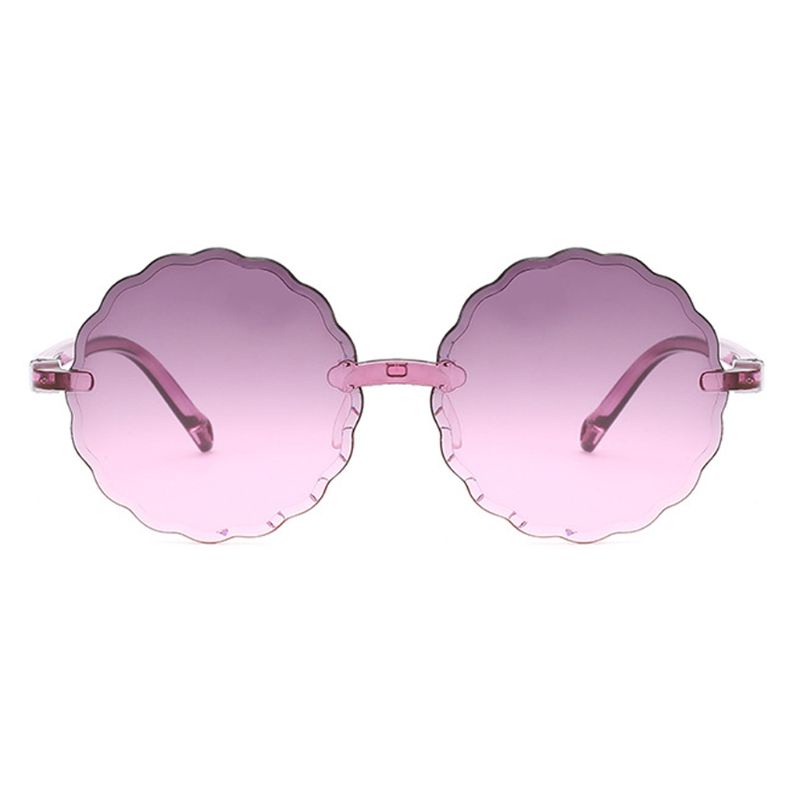 Kính Râm Chống Tia UV400 Tròng Sáng Thời Trang Bảo Vệ Cho Bé