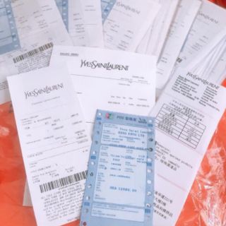 Bill Thời Trang Các Loại