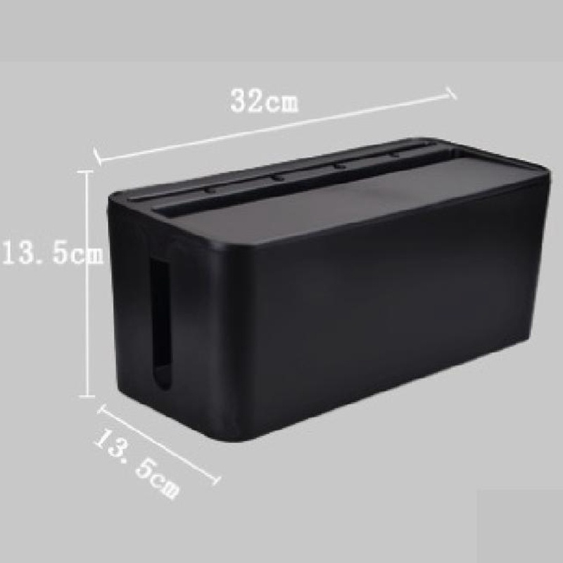 Hộp Quản Lý Dây Cáp Và Giải Pháp Nguồn (Màu Đen)