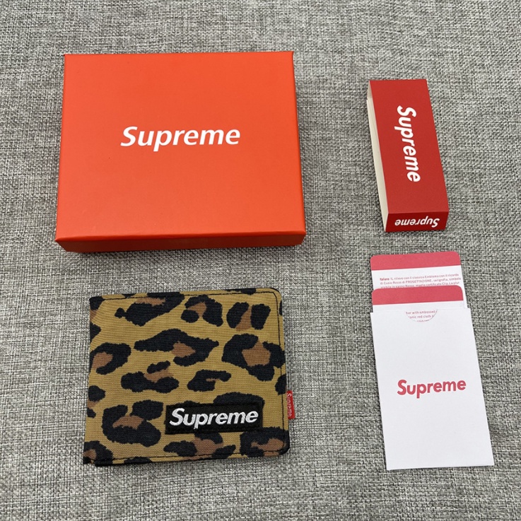 Ví gấp ngắn 20FW thiết kế đơn giản thời trang trẻ trung cho nam nữ