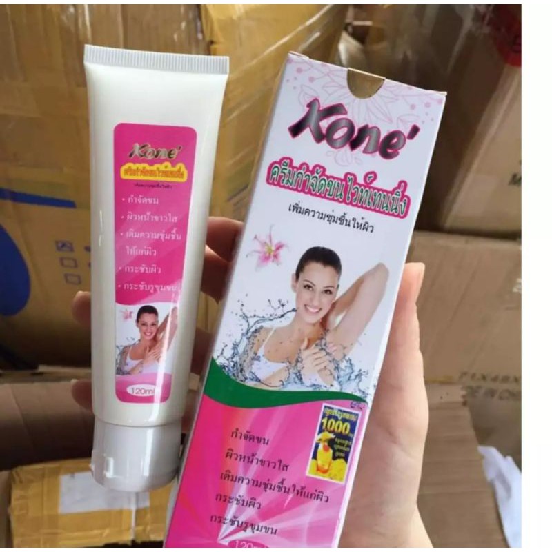 tẩy lông kone thái