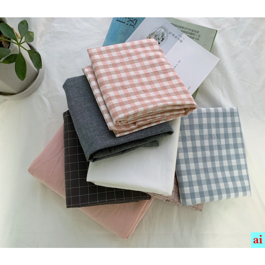 Vỏ Gối Cotton Màu Trắng Cỡ Lớn 50 * 80 60x90 51x91 Có Thể Tùy Chỉnh