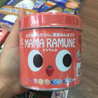 Kẹo biếng ăn nhật bản mama ramune 200 viên - hàng chính hãng bao chuẩn