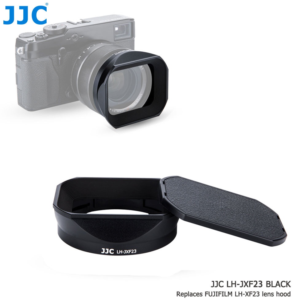 JJC Camera Lens Hood Shade for Fujinon XF 23mm F1.4 & 56mm F1.2 R (APD) on XT30 XT20 XT10 XPro2 XPro1 XT3 XT2 Replaces LH-XF23