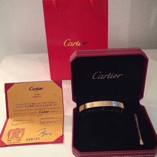 [KÈM CLIP] VÒNG CARTIER LOVE bản đẹp có khắc logo chất liệu titan mạ tĩnh điện chống gỉ