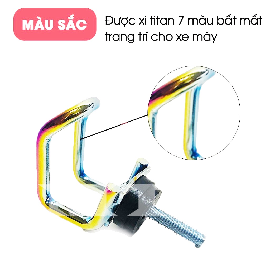 Móc Treo Đồ Chữ U Màu Titan