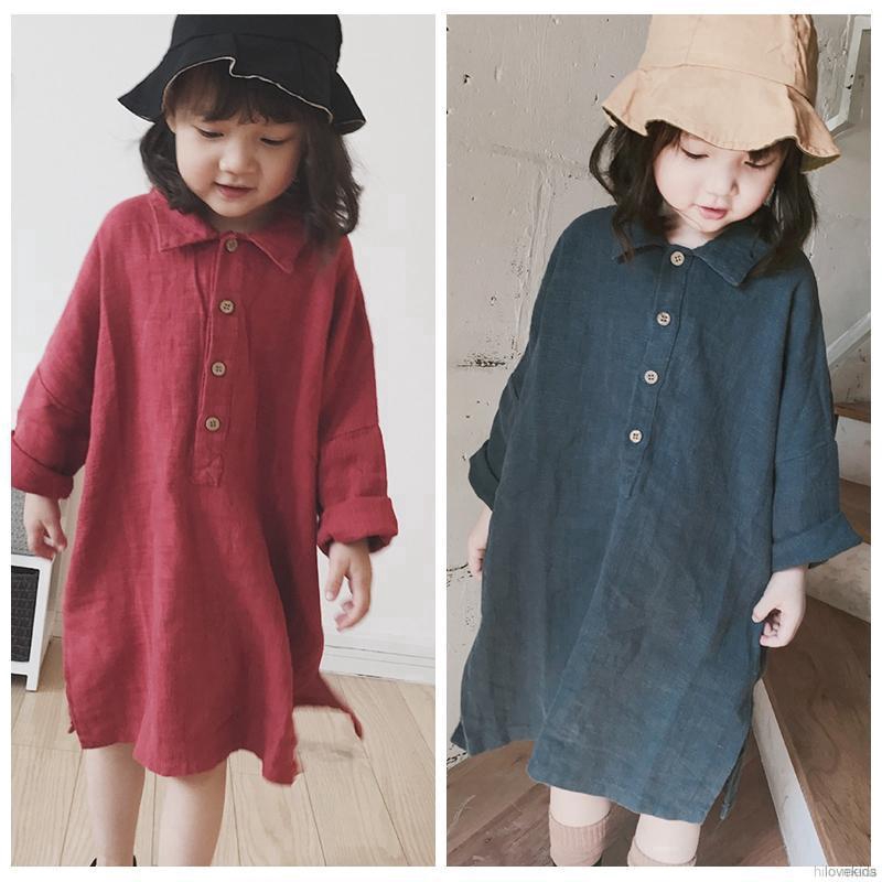 Áo thun ngắn tay xẻ tà thời trang cho bé gái