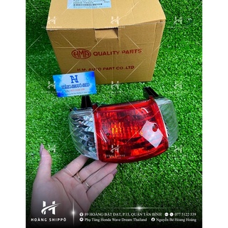 Đèn hậu wave thái màu trắng HMA Thailand