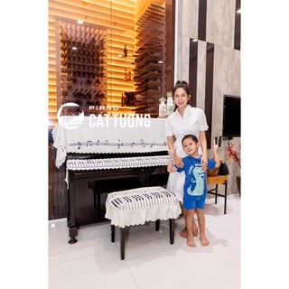 Khăn phủ đàn piano cực xinh xắn