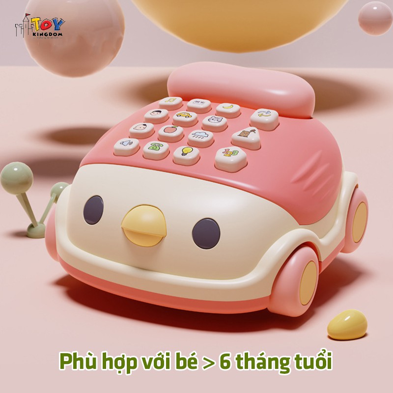 Điện Thoại Đồ Chơi Phát Nhạc Hình Con Gà