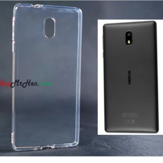 Ốp lưng dẻo cho Nokia 3 ( Trong suốt )