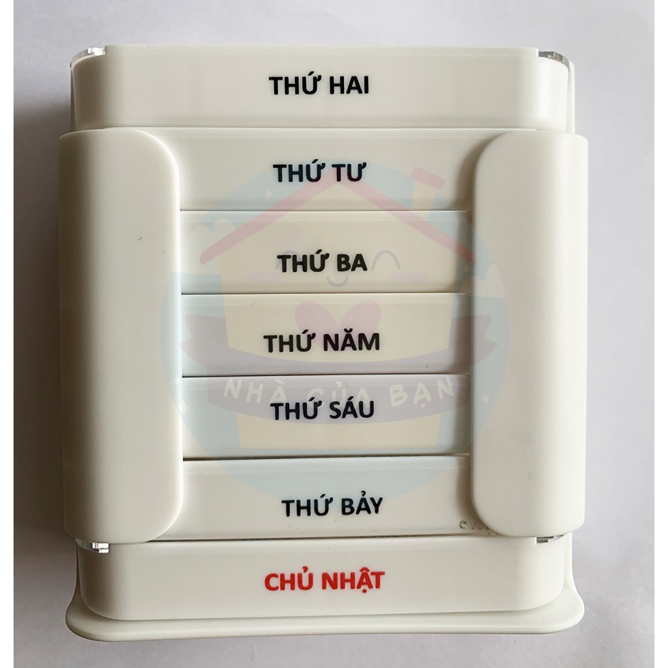 Hộp chia thuốc 7 ngày tiện lợi Tashuan TS-5317